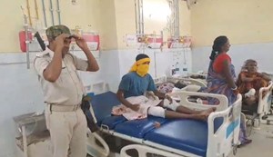 Police shot a criminal in Gaya early in the morning.