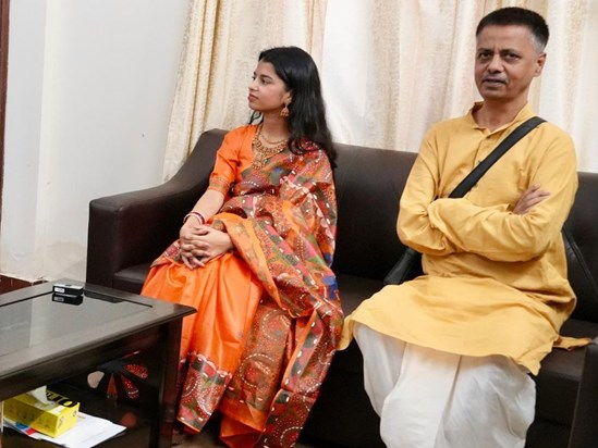 Maithili's father had migrated in the first batch during Lal Maithili's father had migrated in the first batch during Lal