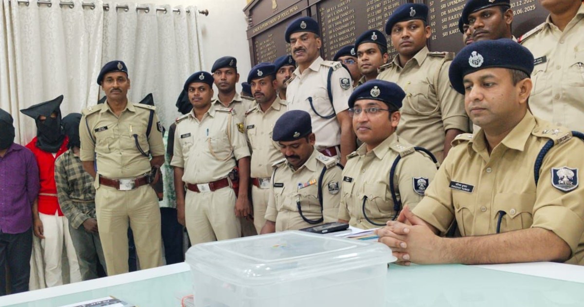 Drug trade was being run from the slum