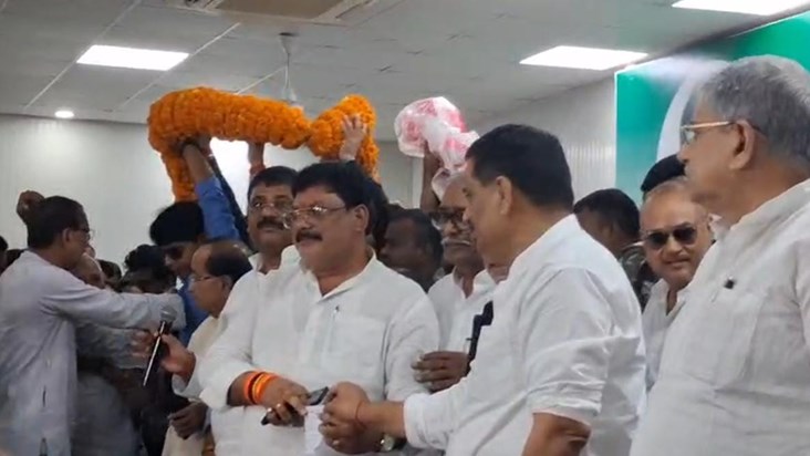 Former MP Arun Kumar returns home to JDU, once a rival