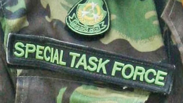 The STF arrested the wanted criminal accused in the bank rob