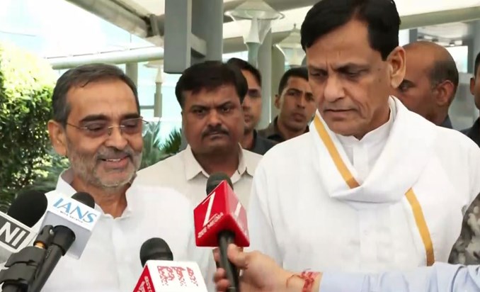 Upendra Kushwaha calmed down after reaching Delhi in anger Upendra Kushwaha calmed down after reaching Delhi in anger