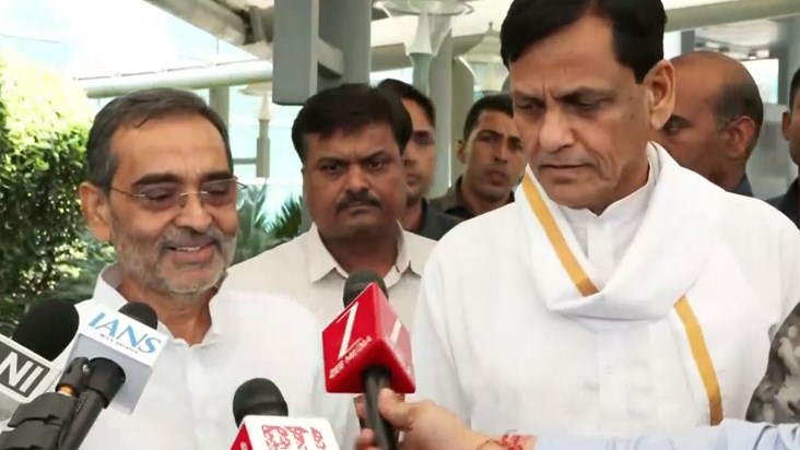 Upendra Kushwaha calmed down after reaching Delhi in anger