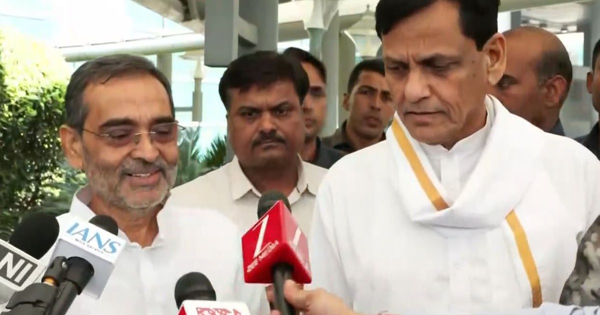 Upendra Kushwaha calmed down after reaching Delhi in anger