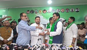 Tejashwi gave a big blow to Nitish Kumar