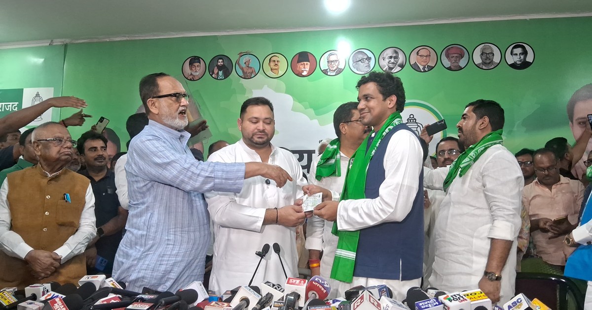 Tejashwi gave a big blow to Nitish Kumar