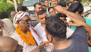 In Jehanabad, people asked the JDU candidate for an account of his previous tenure