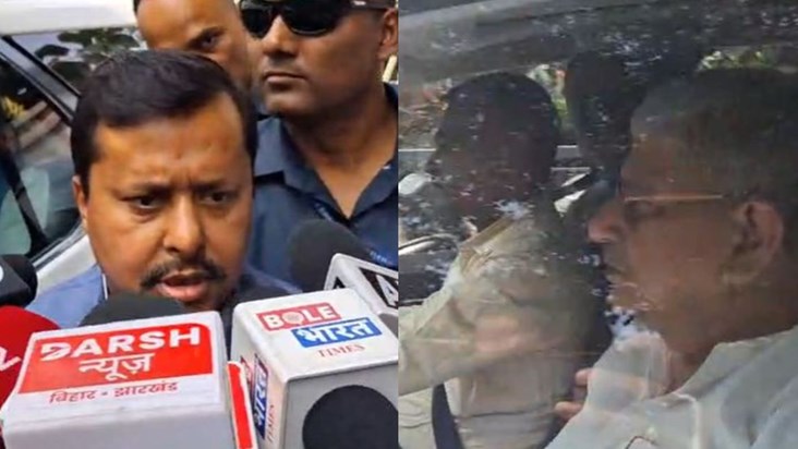 NDA leaders gathered at Sanjay Jha's residence after returni