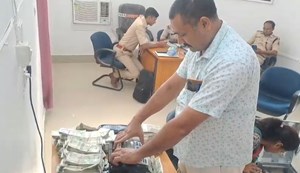 The work was gas repairing and the police recovered Rs 1 crore