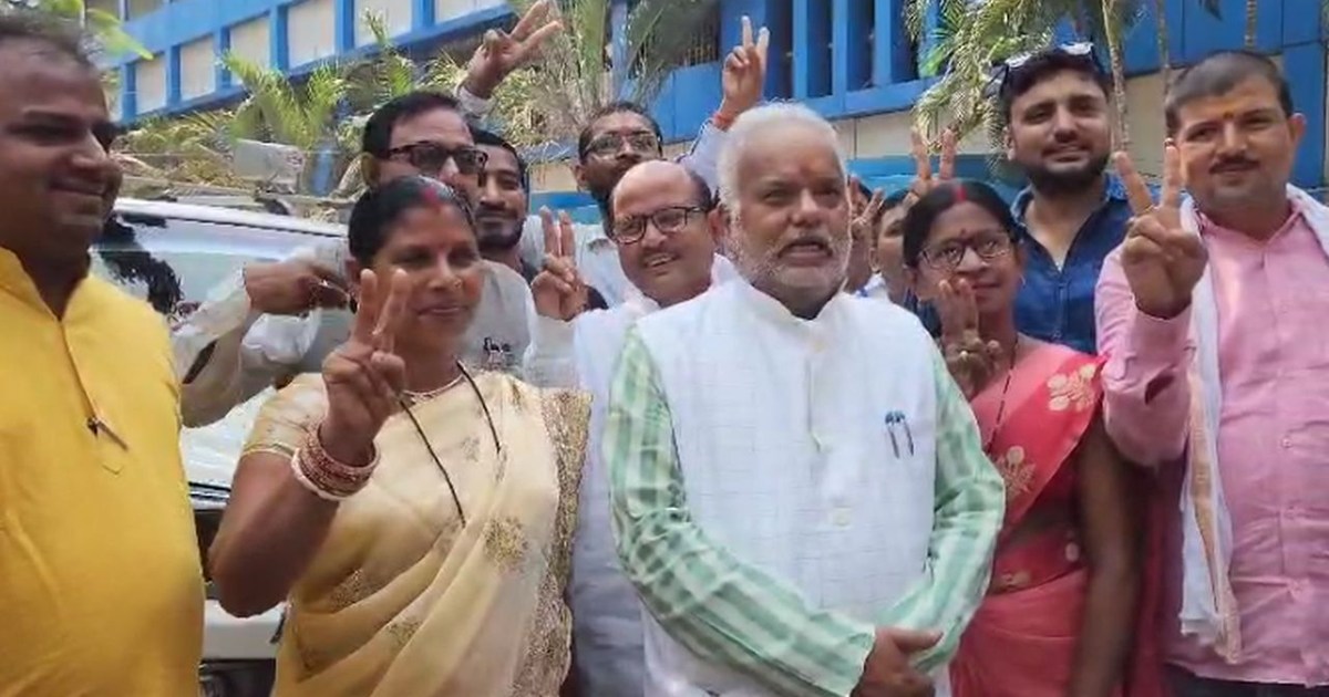 Minister Shravan Kumar filed his nomination for the 8th time