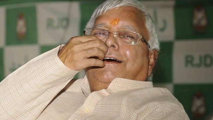  RJD supremo Lalu Yadav took a jibe on social media