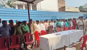 The police here arrested 110 criminals in one day