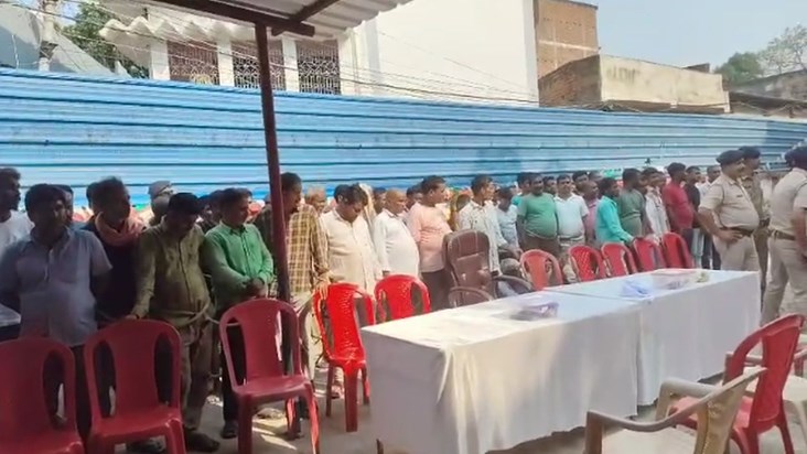 The police here arrested 110 criminals in one day