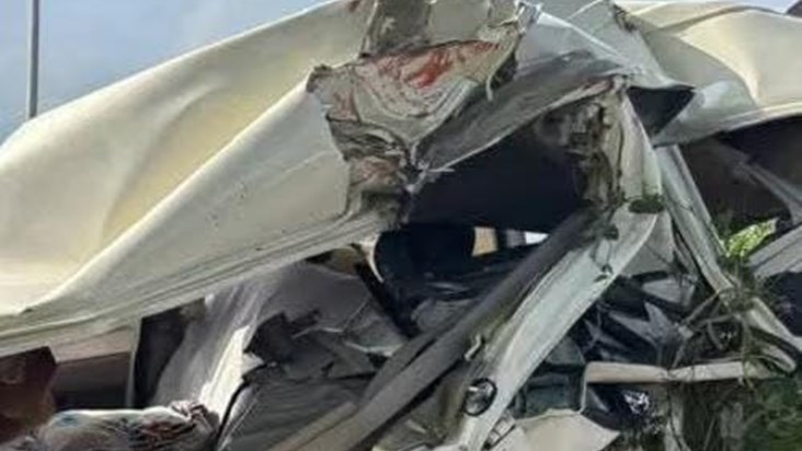 Two people from Nalanda died in a road accident while going 