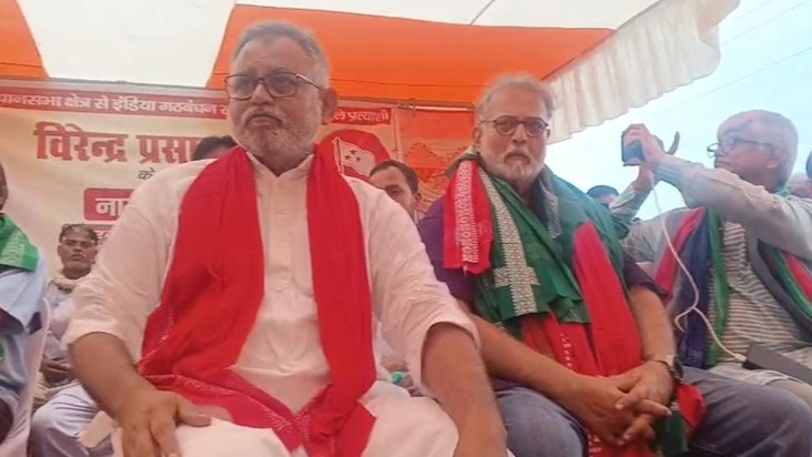 Gandhiji's grandson said change is necessary in Bihar.