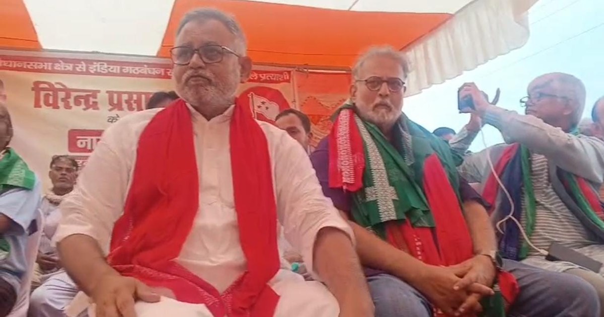 Gandhiji's grandson said change is necessary in Bihar.