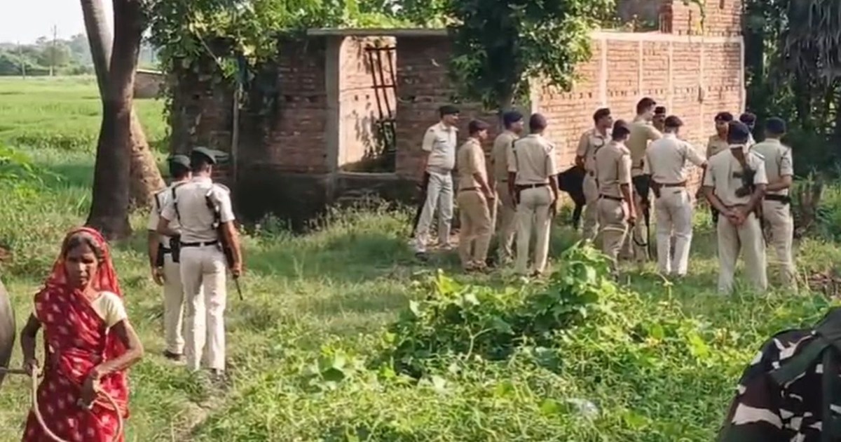 Police recovered a cache of weapons at this place in the cap