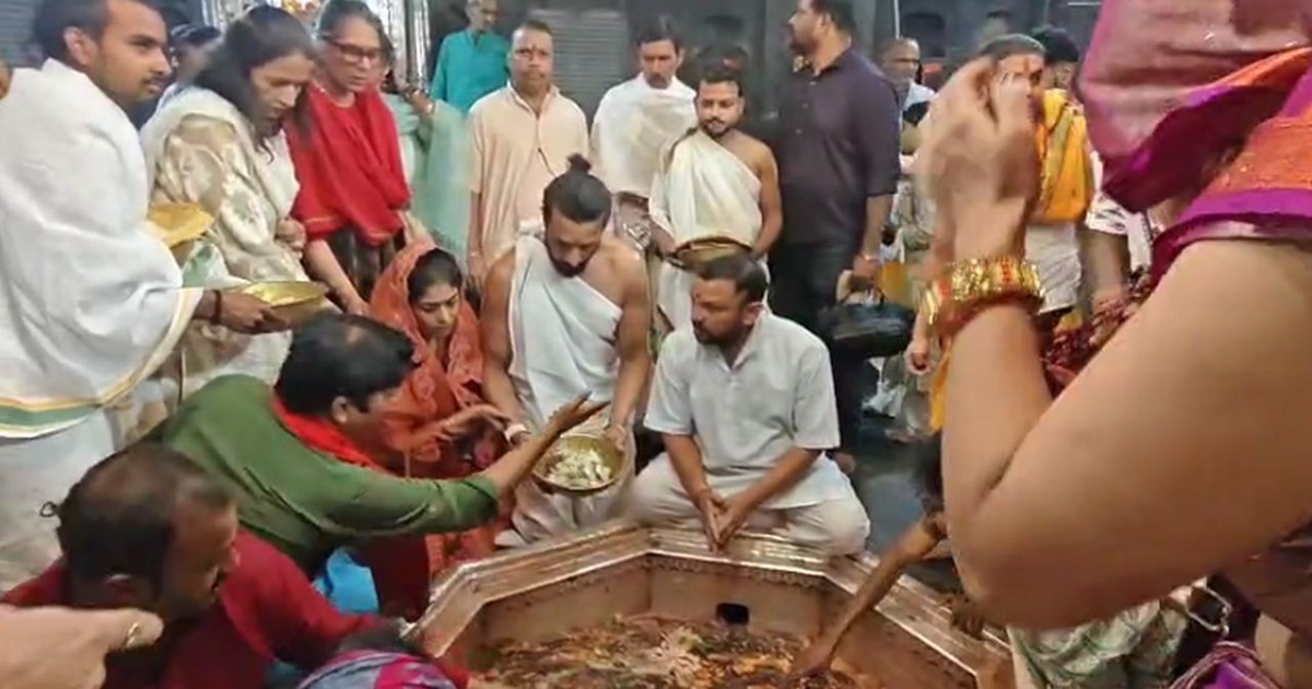 South cinema actor Sudeep Sanjeev reached Gaya to offer Pind