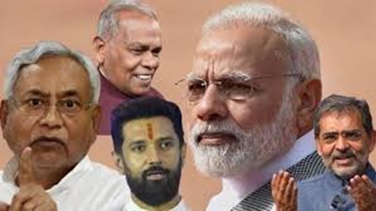 Seat sharing announced in NDA Seat sharing announced in NDA
