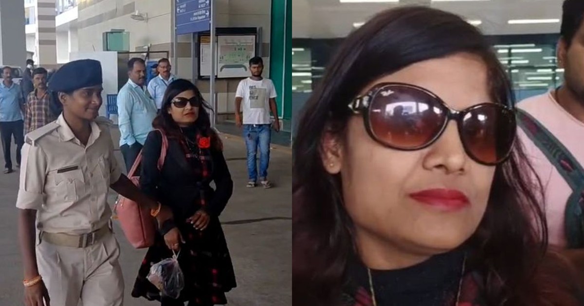 The woman was roaming around the airport for three days