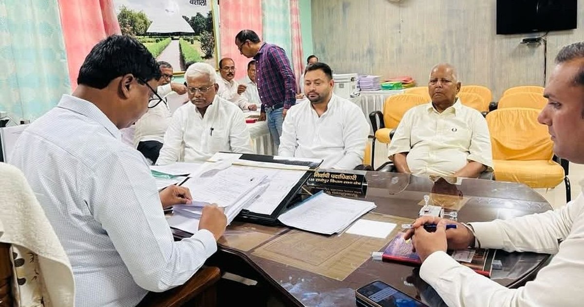 After nomination, Tejashwi made a big claim in Hajipur