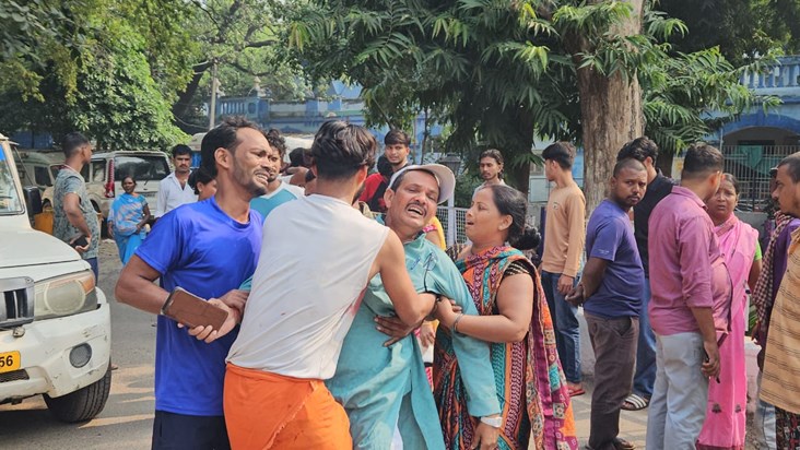 Early in the morning of Diwali, the sound of gunfire shook t