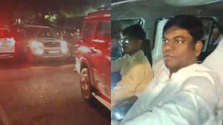 Senior Congress leaders left after meeting Tejashwi and Muke