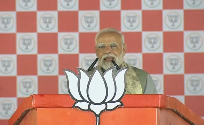 PM Modi targets the opposition with five 'K's PM Modi targets the opposition with five 'K's