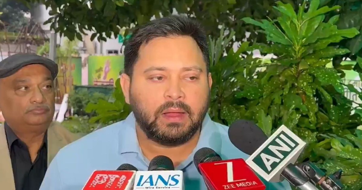 Tejashwi, enraged over the Mokama incident, said