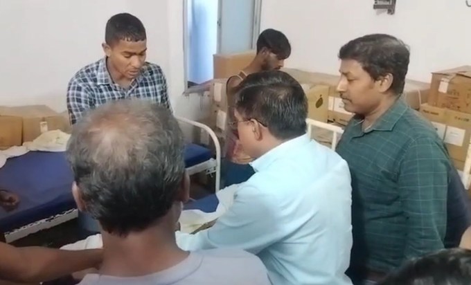 Mourning prevailed here amidst the preparations for Chhath