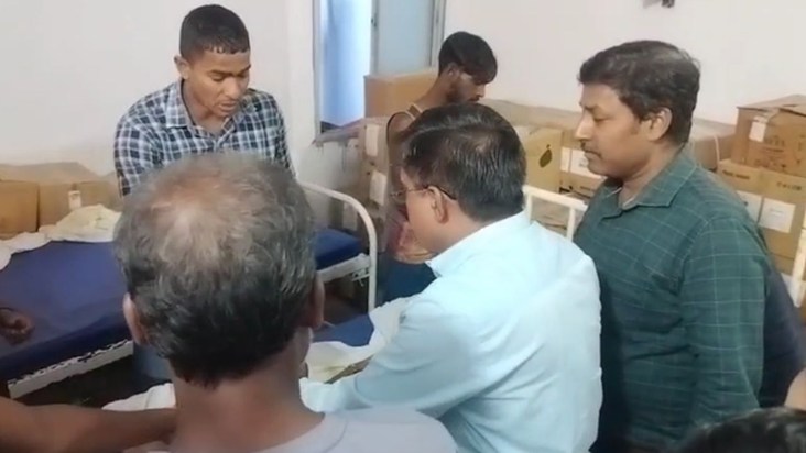 Mourning prevailed here amidst the preparations for Chhath