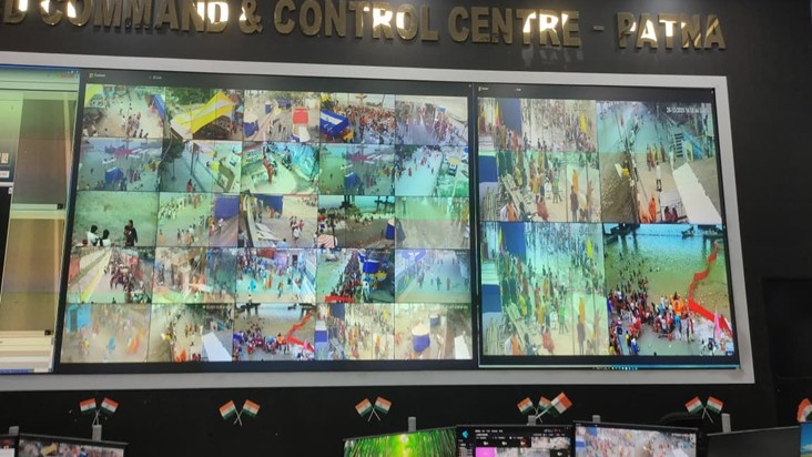 The third eye will monitor the Chhath Ghats of Patna