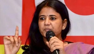 Independent candidate Ritu Jaiswal erupted when RJD took action against the rebel.