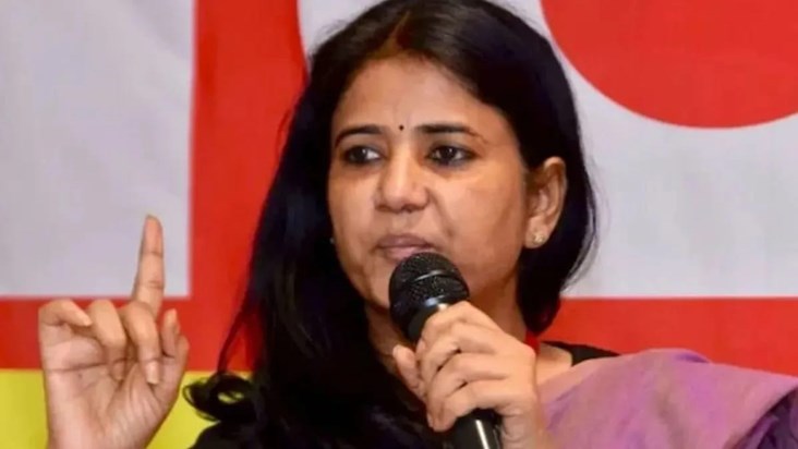 Independent candidate Ritu Jaiswal erupted when RJD took act