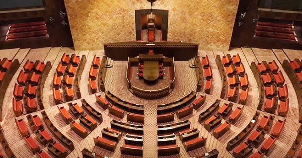 new-parliament-cost-about-rs-1200-crore-built-by-tata-compan