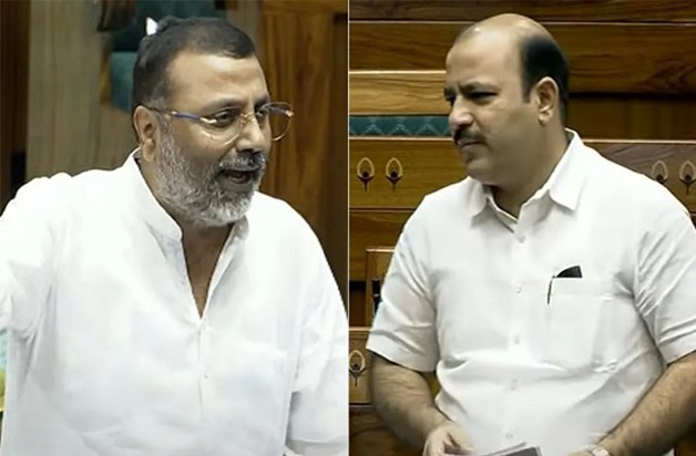 danish-ali-kept-calling-pm-modi-neech-bjp-mp-nishikant-dubey