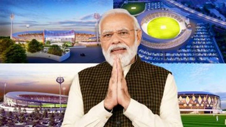 PM Modi gifted a grand international cricket stadium to Kash