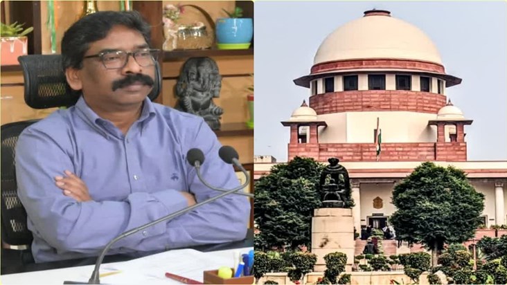 Hearing on CM Hemant Soren's petition in the Supreme Court t