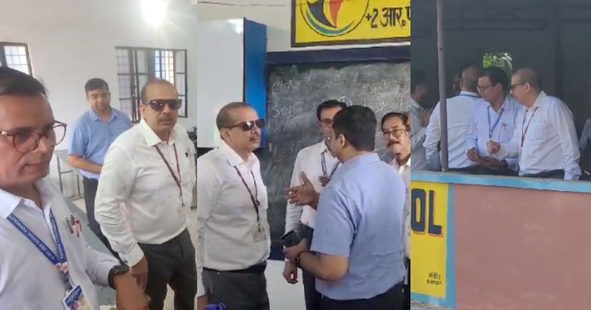 KK Pathak suddenly reached school early in the morning, taug