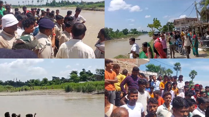 BIG BREAKING: Boat full of children capsizes in Bagmati rive BIG BREAKING: Boat full of children capsizes in Bagmati rive