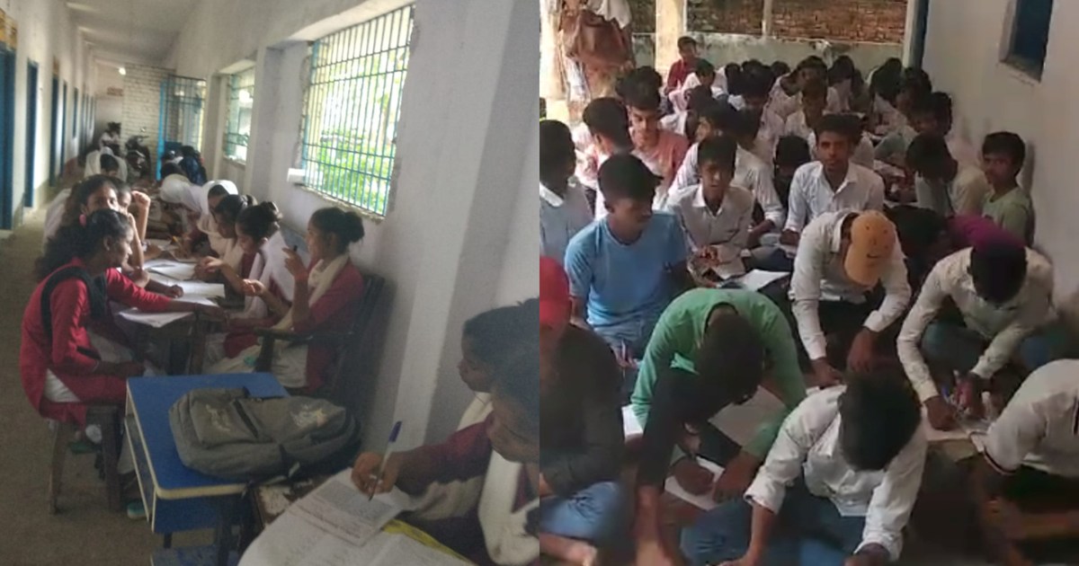 Plight of school in CM Nitish's home district, students sitt
