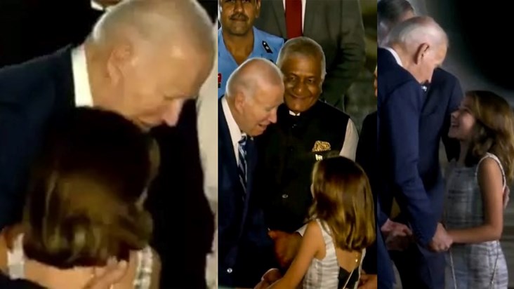 Who is that 'Maya' whom Joe Biden hugged as soon as he saw h