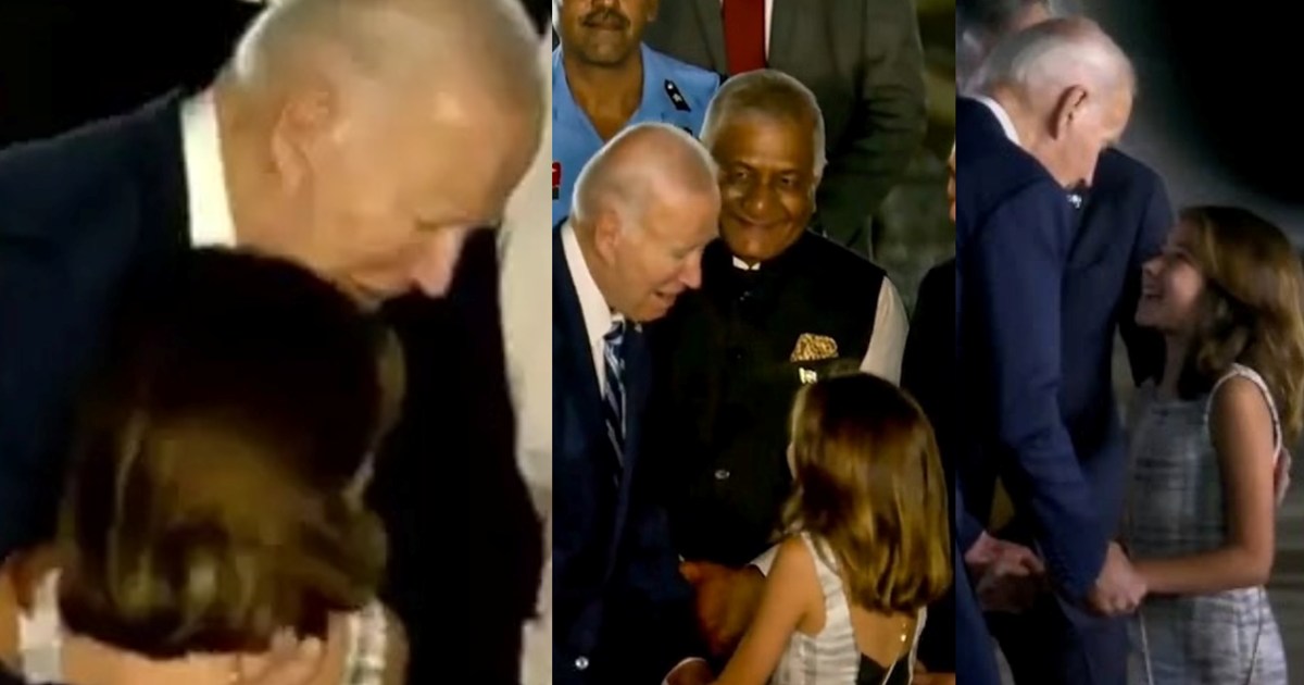 Who is that 'Maya' whom Joe Biden hugged as soon as he saw h