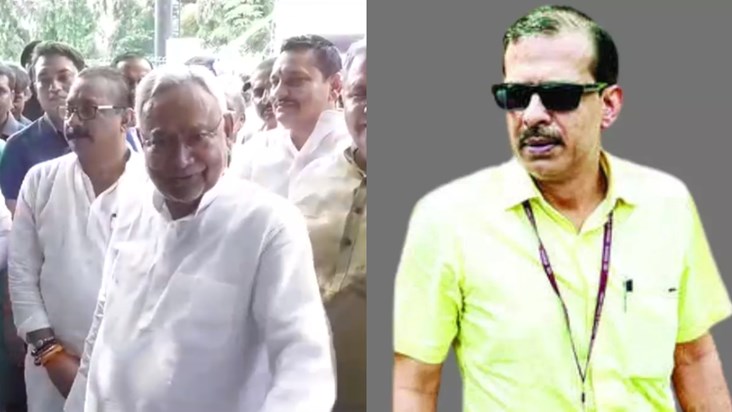 CM Nitish finally broke the silence regarding KK Pathak, sai