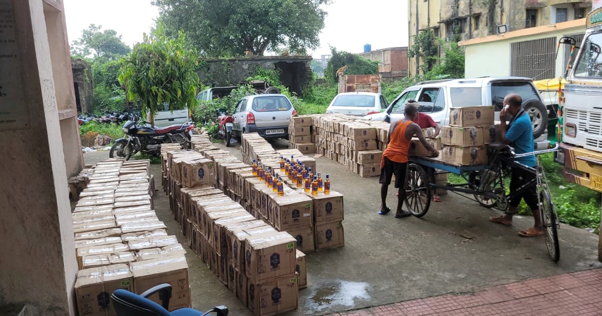 Lalpani's business under the guise of grain business, the po