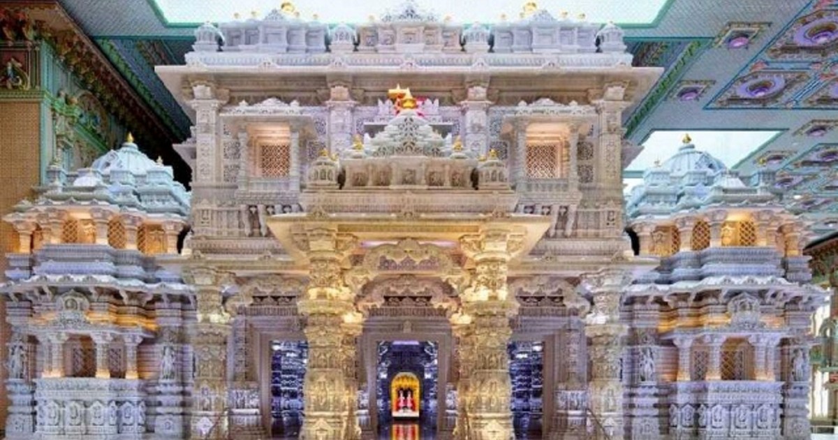 Second largest temple of Hindus built in America, will be in