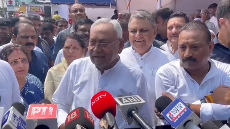 CM Nitish's befitting reply to Amit Shah, said - 'We can hol