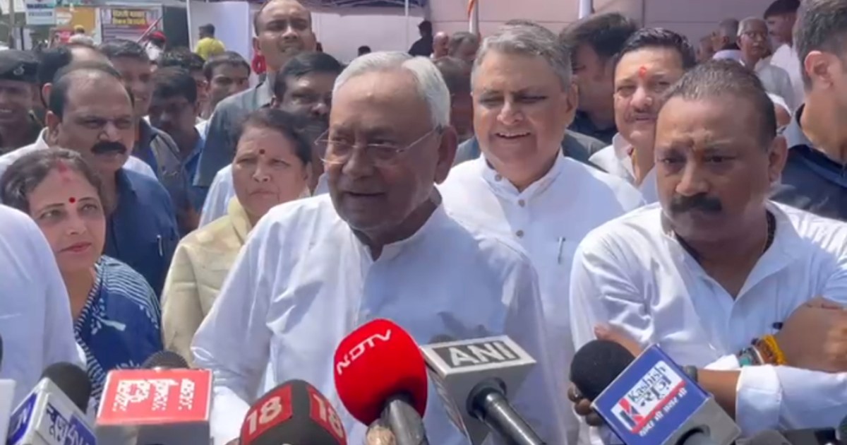 CM Nitish's befitting reply to Amit Shah, said - 'We can hol