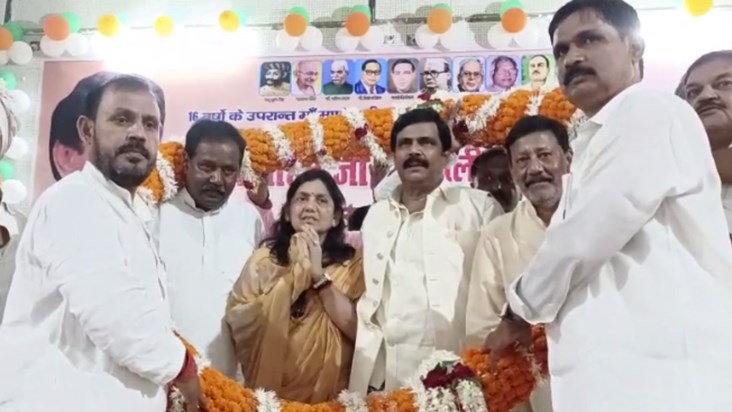 Powerful leader Anand Mohan roared loudly in Kaimur, vented Powerful leader Anand Mohan roared loudly in Kaimur, vented