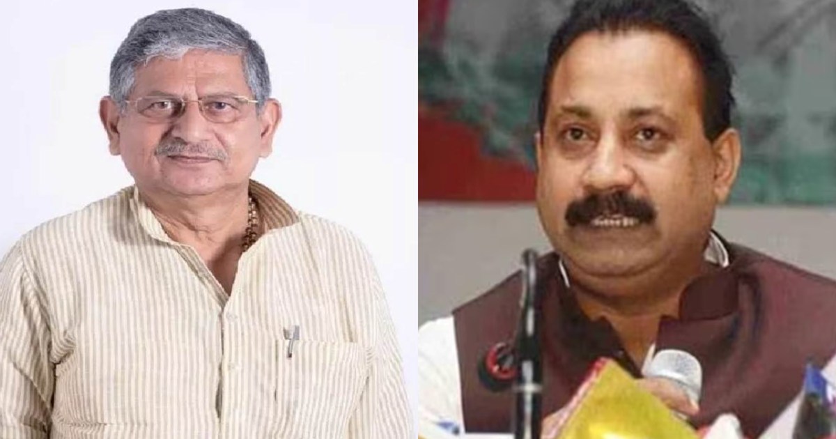 Heated argument between Lalan Singh and Ashok Chaudhary in J